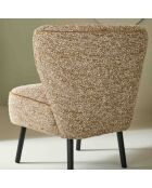 Chauffeuse Gina caramel - 61 x 72 x 74 cm