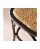 Chaise Bistrot comptoir noir - 50 x 51 x 96 cm