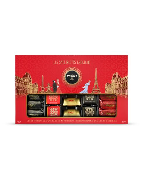 Étui découverte 33 spécialités chocolat