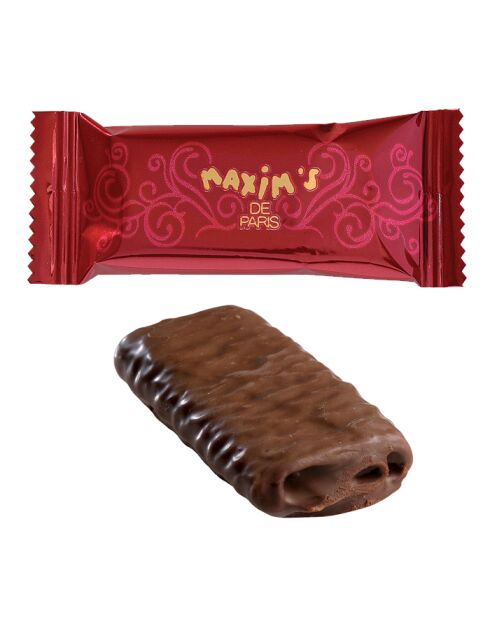 Coffret métal 16 crêpes dentelle chocolat au lait