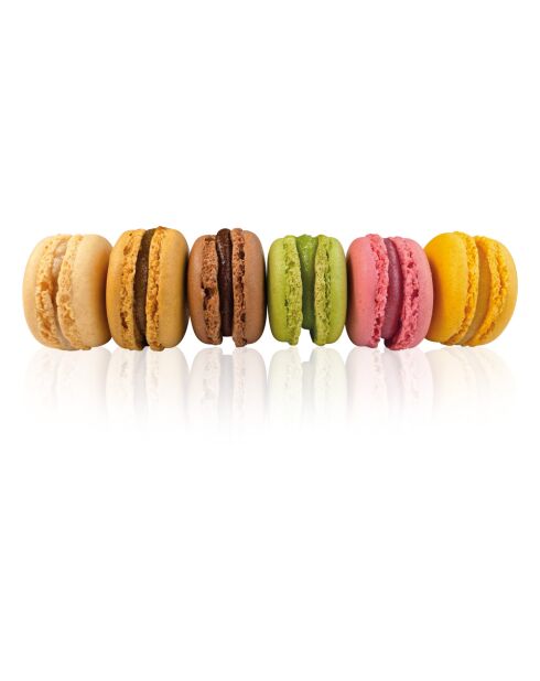 Etui 6 Macarons assortis