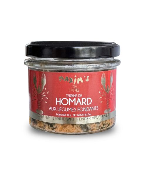 Terrine de homard aux légumes fondants