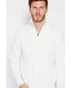 Pull col camionneur naturel