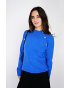 Jersey Royal Fancy de mezcla de cachemir con botones