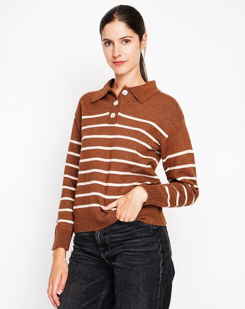 Jersey marrón Justine