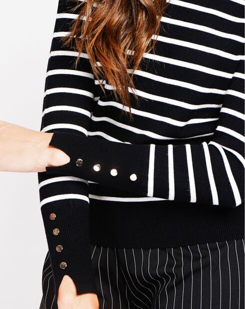 Sacha schwarzer Pullover