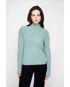 Jersey de cuello alto de jade