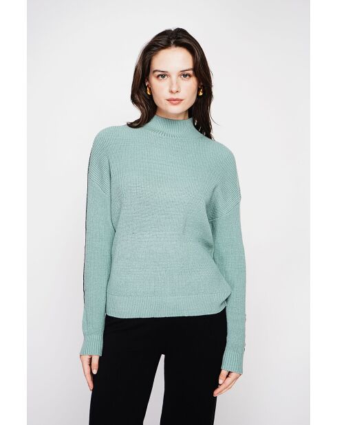Maglia a collo alto in giada