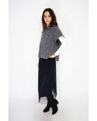 Großer Kapuzenpullover aus Wolf-Cashmere-Mischung