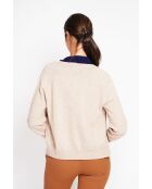 Gilet girocollo Nougat