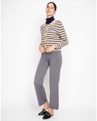 Audrey Nougat-Strickjacke