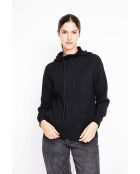Sudadera con capucha negra