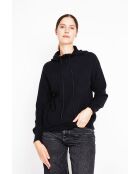 Sudadera con capucha negra