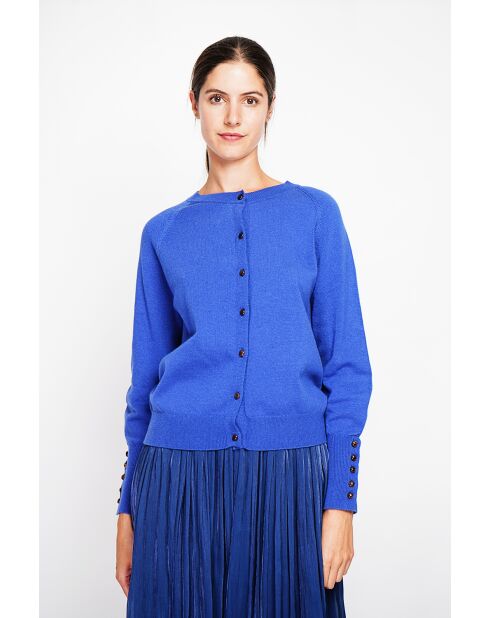 Koninklijk vest met ronde hals