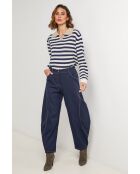 Uma marineblauwe broek