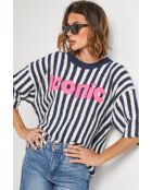 Marineblauer Pullover Pandora