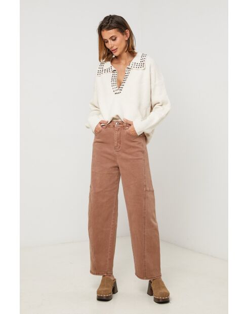 Pull Urania crème