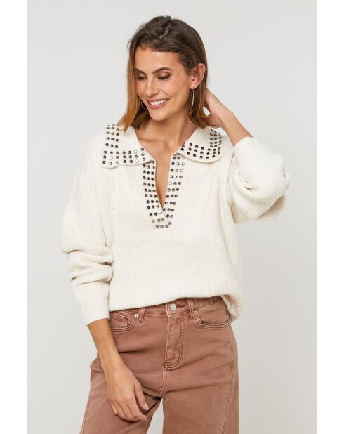Pull Urania crème