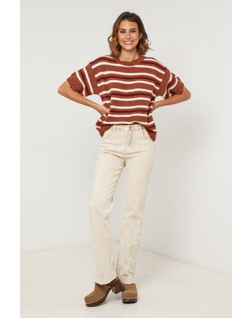 Pull Ulysse terracotta