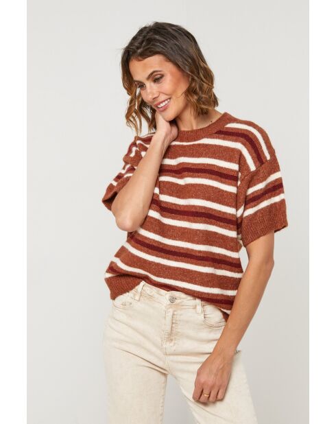 Pull Ulysse terracotta