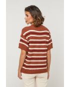 Pull Ulysse terracotta