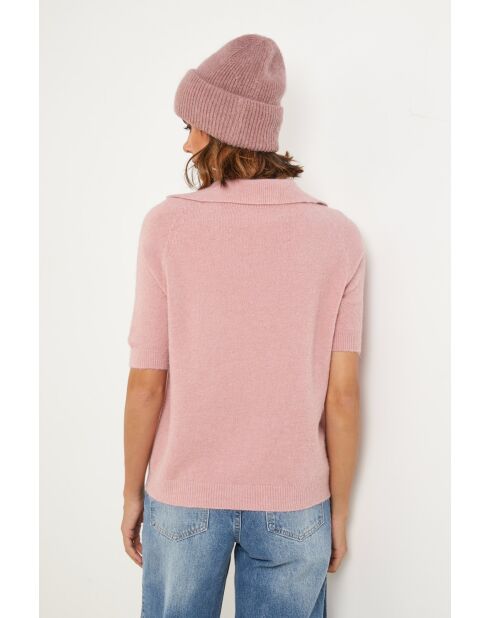 Pull en laine mélangée Wild rose