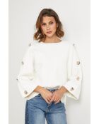 Pull Mirage blanc