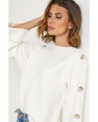 Pull Mirage blanc
