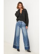Schwarzer Urania-Pullover