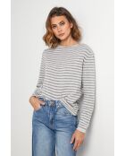 Pull en laine mélangée Sirius gris
