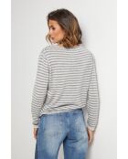 Pull en laine mélangée Sirius gris