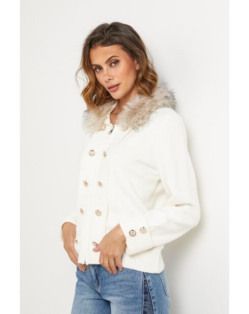 Cardigan Thalia écru