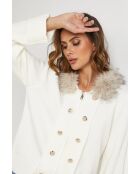 Ecru vest Thalia