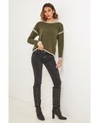 Maglione Khaki Quartz