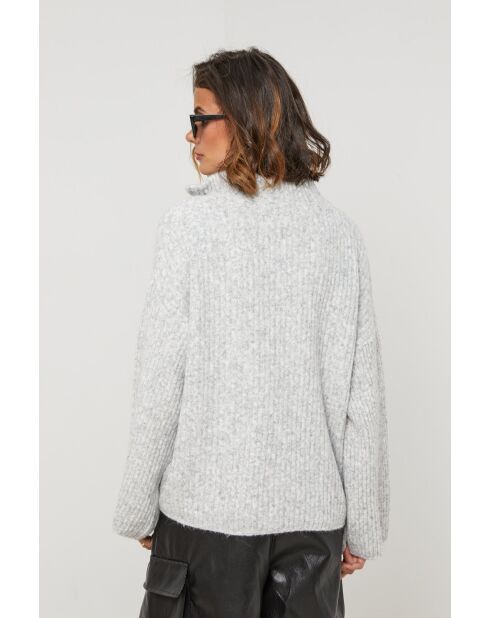 Gilet opale grigio