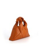 Hellbraune Didi Lederhandtasche - 33 x 27 x 7 cm