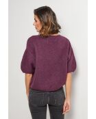Pull en laine mélangée Willow violet