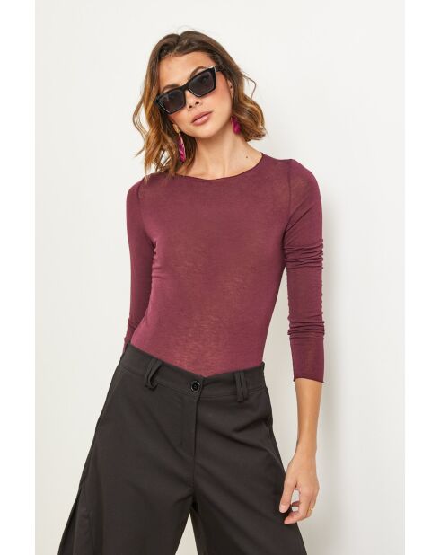 Top Emeraude violet