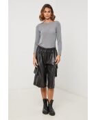 Top Emeraude gris