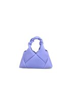 Sac à main en cuir Mini Didi violet - 23 x 21 x 4,5 cm