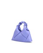 Sac à main en cuir Mini Didi violet - 23 x 21 x 4,5 cm