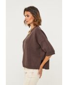 Pull Xeres chocolat