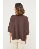 Pull Xeres chocolat