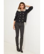 Thalia zwart vest