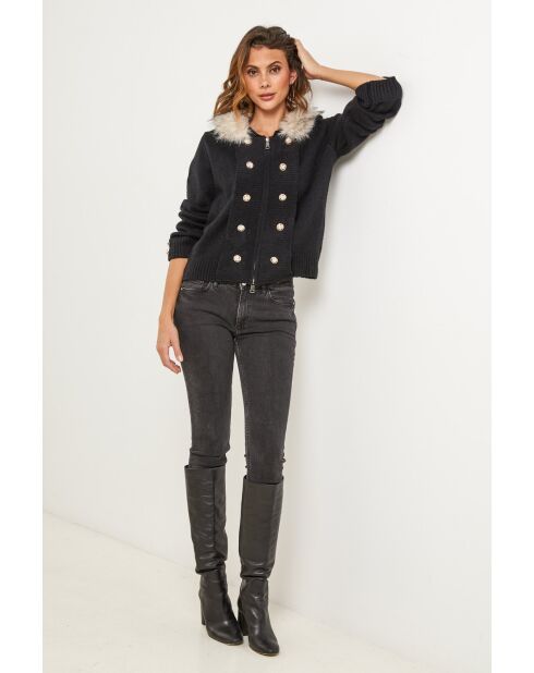 Cardigan Thalia noir