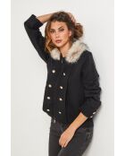 Thalia zwart vest