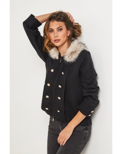 Cardigan Thalia noir