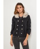 Thalia zwart vest