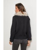 Thalia zwart vest