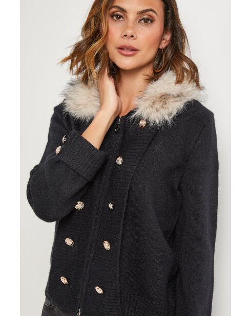 Cardigan Thalia noir